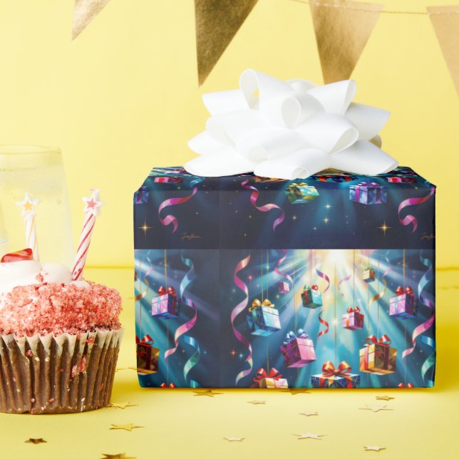 Papel De Regalo „Weihnachtliche Harmonie“ (Fiesta de cumpleaños )