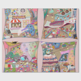Papel De Regalo Welcome to My LALATOWN Wrapping Paper 2