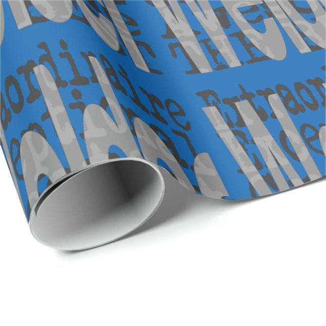 Papel De Regalo Welder Extraordinaire (Esquina del rollo)