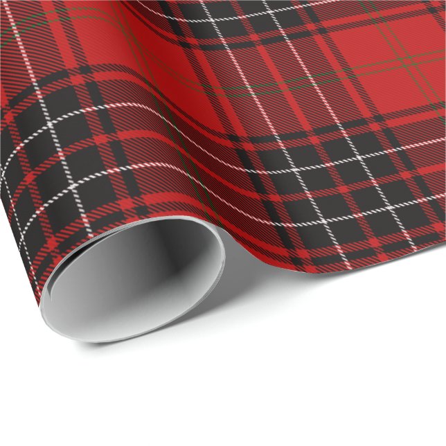 Papel De Regalo Wemyss Clan Tartan (Esquina del rollo)