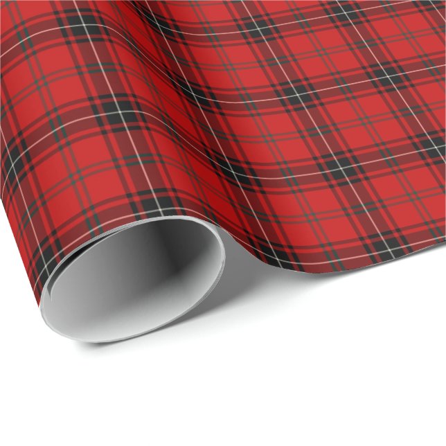 Papel De Regalo Wemyss Clan Tartan (Esquina del rollo)