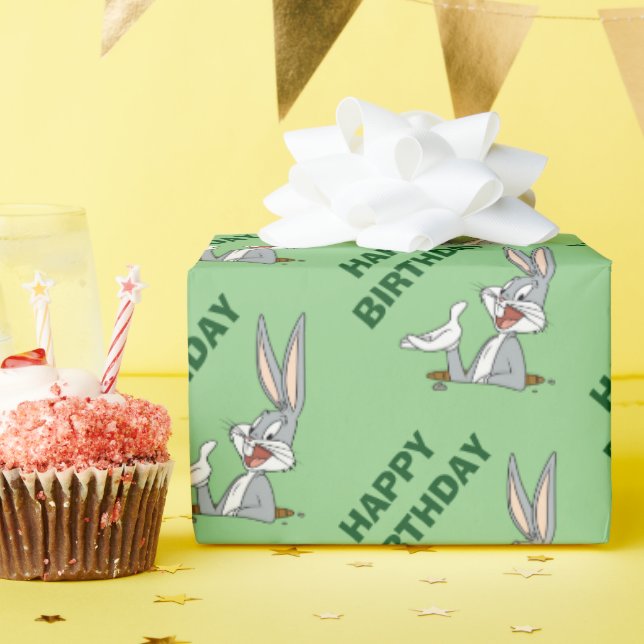 Papel De Regalo WHAT’S UP DOC?™ BUGS BUNNY™ Rabbit Hole (Fiesta de cumpleaños )