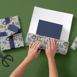 Papel De Regalo Where the Wild Things Are Baby Shower