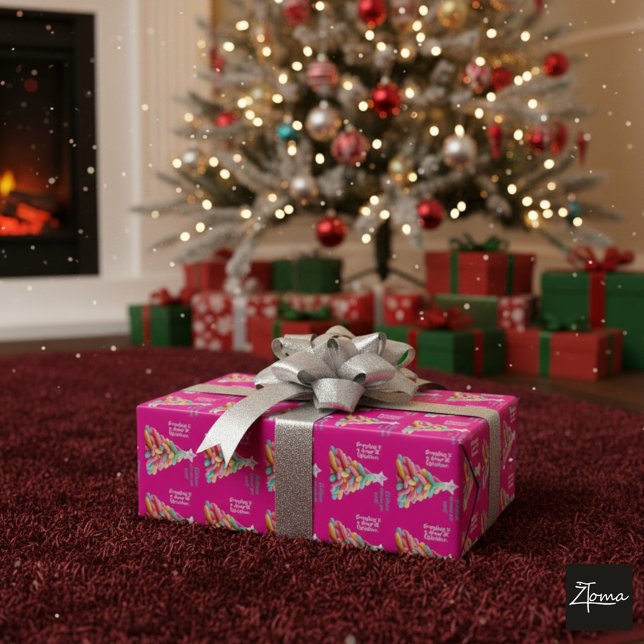 Papel De Regalo Whimsical Candy Tree (Subido por el creador)