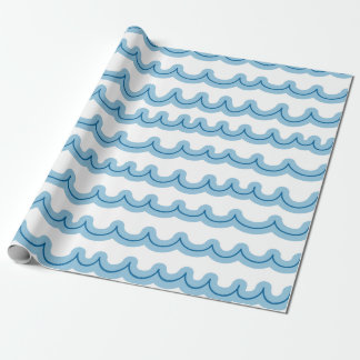 Papel De Regalo Whimsical Ocean Waves