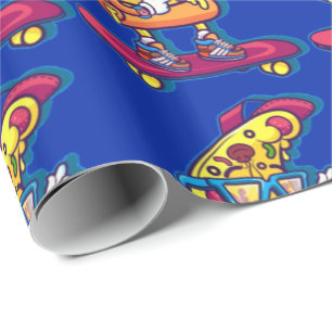 Papel De Regalo Whimsical Pizza