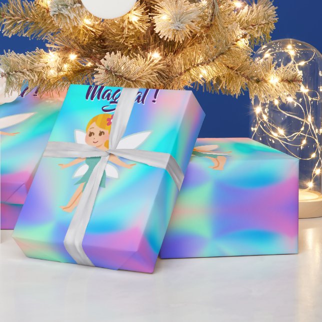 Papel De Regalo Whimsical Princess Fairy Birthday (Vacaciones)