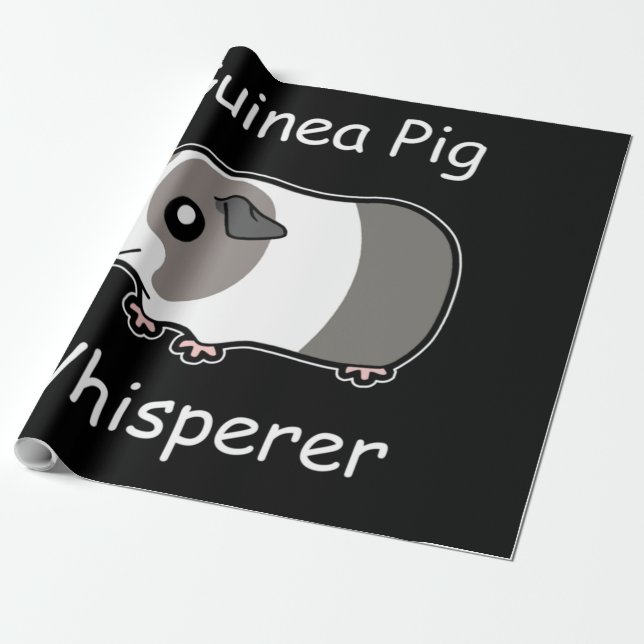 Papel De Regalo Whisperer de cerdo de Guinea (Desenrollado)