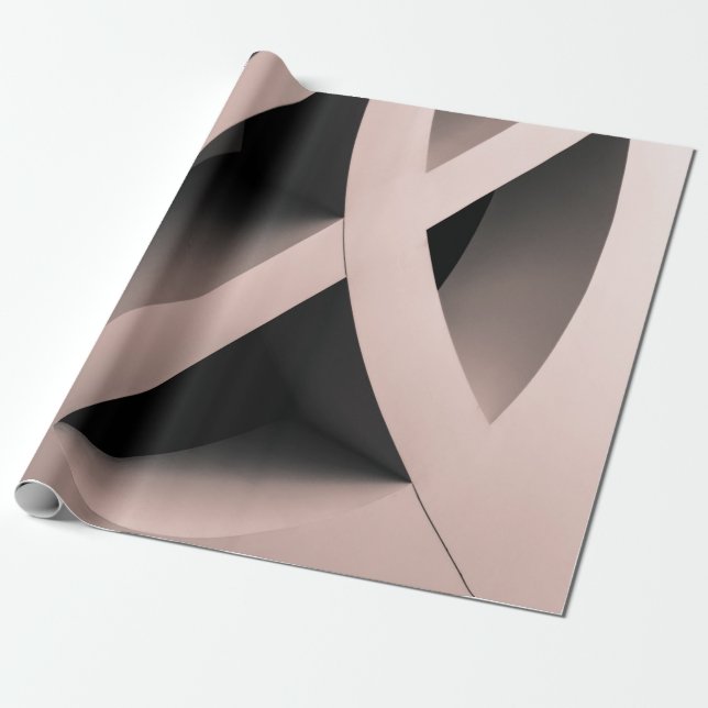 PAPEL DE REGALO WHITE ARCHITECTURAL DESIGN (Desenrollado)