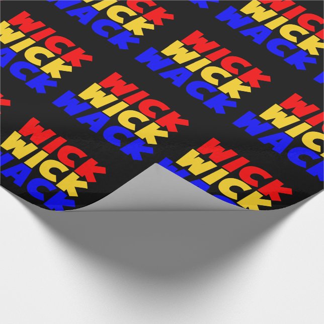 Papel De Regalo Wick Wick Wack (Esquina)