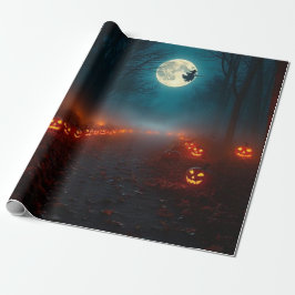 Papel De Regalo Wickedly Beautiful Halloween Gift Wrap 🌕