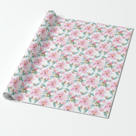 Papel De Regalo Wild cherry blossom blooming garden