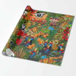 Papel De Regalo Wild Creation