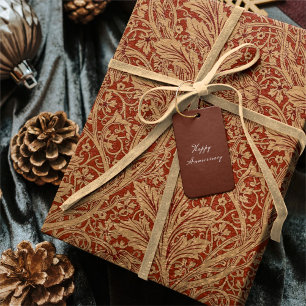 Papel De Regalo William Morris Arcadia Floral Garden Classi