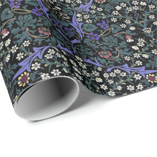 Papel De Regalo William Morris Blackthorn Victorian Wallpaper (Esquina del rollo)