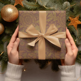 Papel De Regalo William Morris Elegant Holiday