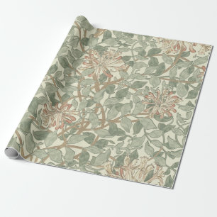Papel De Regalo William Morris Honeysuckle Flower Wallpaper