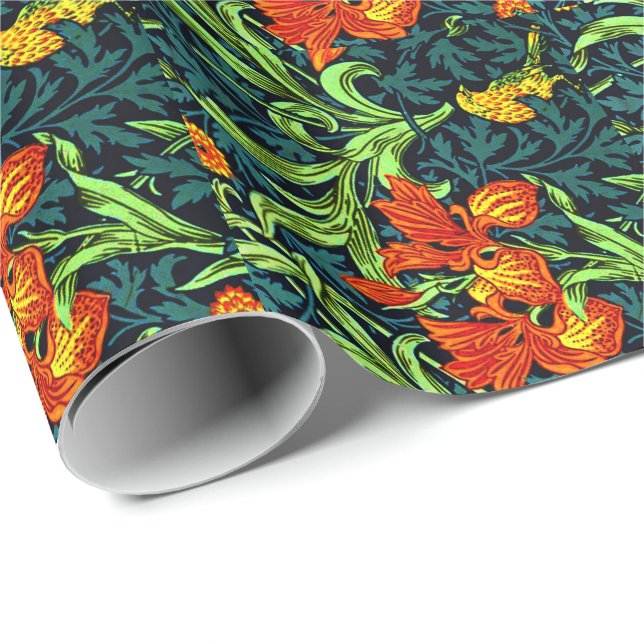 Papel De Regalo William Morris - Iris (Esquina del rollo)