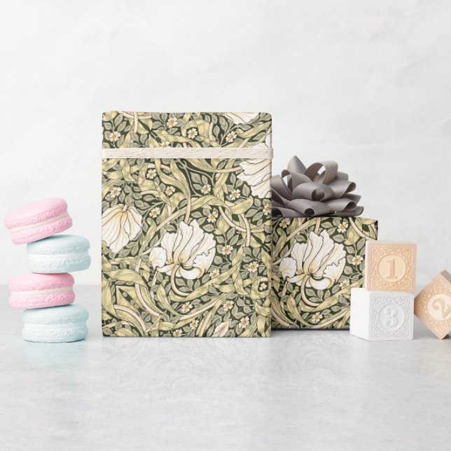 Papel De Regalo William Morris Pimpernel (Baby Shower)
