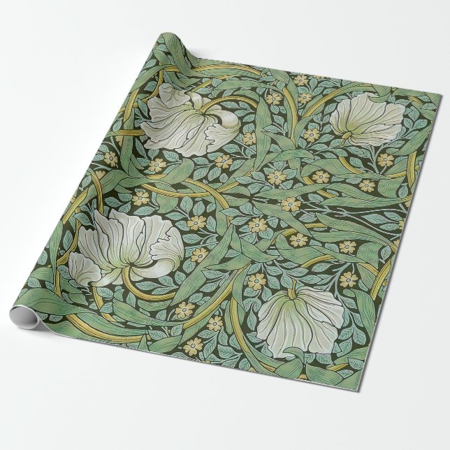 Papel De Regalo William Morris - Pimpernel (Desenrollado)