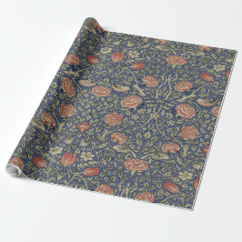Papel De Regalo William Morris Tudor Rosa Wallpaper