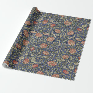 Papel De Regalo William Morris Tudor Rosa Wallpaper