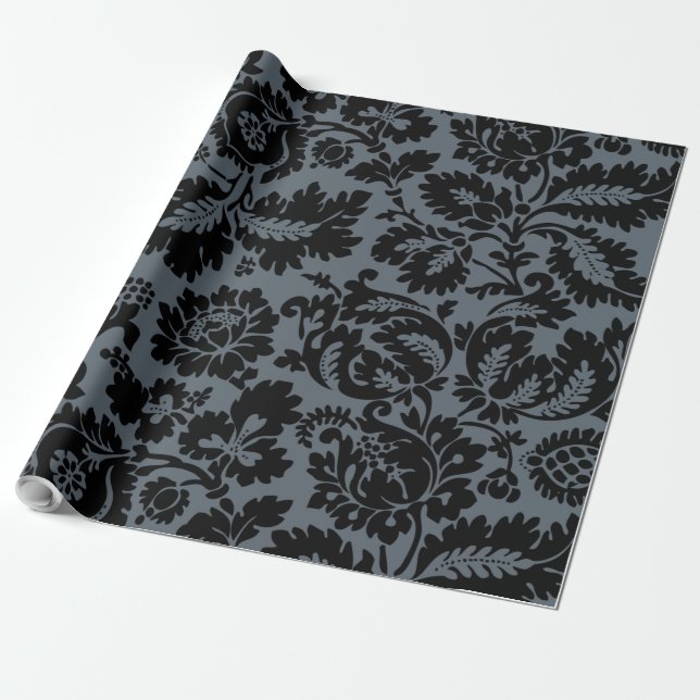 Papel De Regalo William Morris Venetian Damask Brocade (Desenrollado)