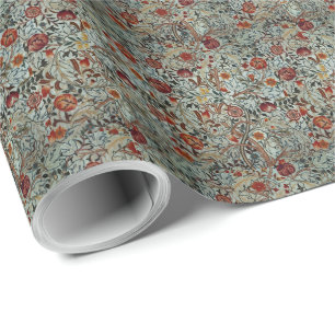 Papel De Regalo William Morris Vintage Acanthus Portière Floral