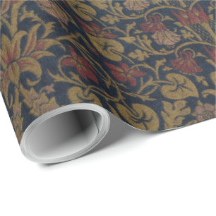 Papel De Regalo William Morris Violet y Columbine