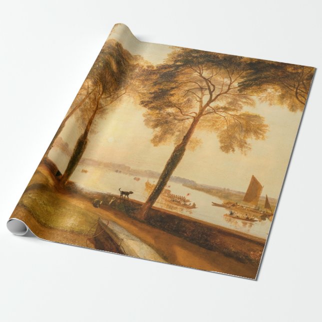 Papel De Regalo William Turner - Terraza Mortlake (Desenrollado)