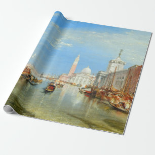 Papel De Regalo William Turner - Venecia, La Dogana y San Giorgio