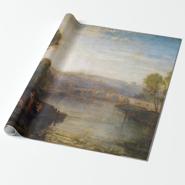 Papel De Regalo William Turner - Vista de la colina de Richmond y  (Desenrollado)
