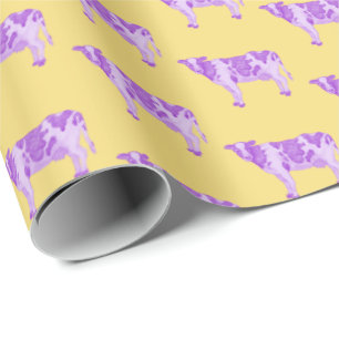 Papel De Regalo Williams College Ephs Purple Cows