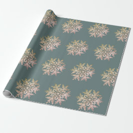PAPEL DE REGALO WILSON BENTLEY SNOWFLAKE EN BLUE GRY