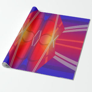 Papel De Regalo Winging It Neon Layered