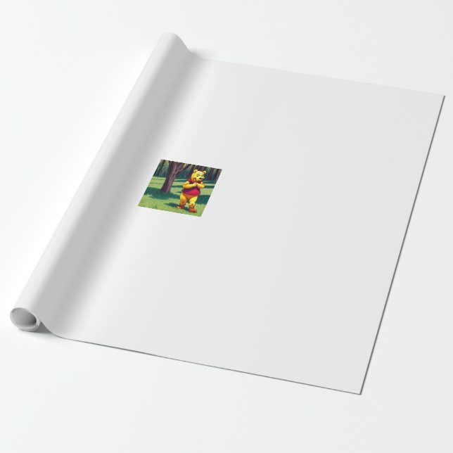 Papel De Regalo Winnie the Pooh 3. (Desenrollado)