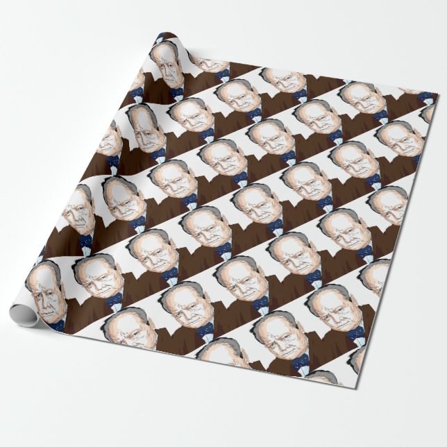 Papel De Regalo Winston Churchill (Desenrollado)