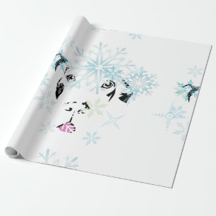 Papel De Regalo Winter Great Dane