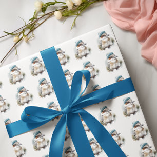 Papel De Regalo Winter Kookaburra Deseos, personalizado
