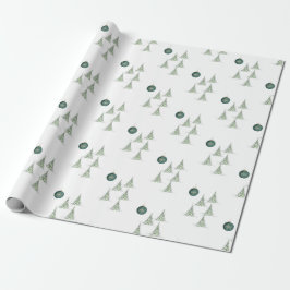Papel De Regalo Winter Pines Gift Wrap