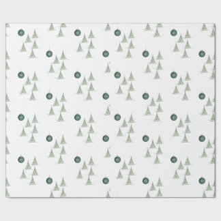 Papel De Regalo Winter Pines Gift Wrap