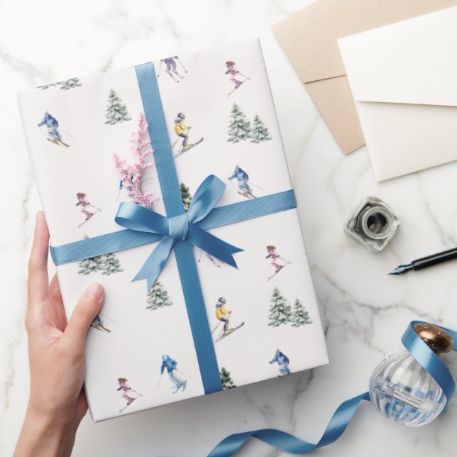 Papel De Regalo WINTER SLOPES Holiday (Regalar)