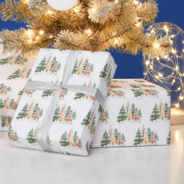 Papel De Regalo Winter Tree background