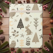 Winter Woodland Whimsy, Navidades Bunny and Owl