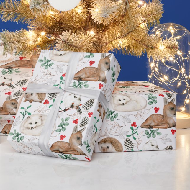 Papel De Regalo Winter Woodlands Wrapping Paper (Vacaciones)