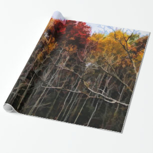 Papel De Regalo Wisconsin Woods In Fall