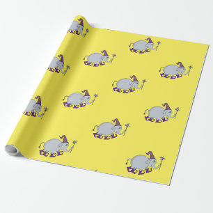 Papel De Regalo Wizard Elephant
