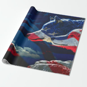 Papel De Regalo Wolf
