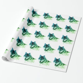 Papel De Regalo Wolf