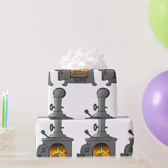 Papel De Regalo Wood Burner Stove (Subido por el creador)